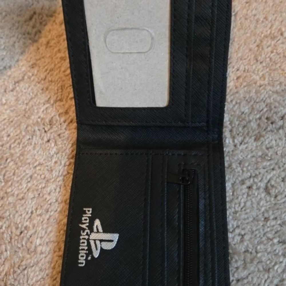 New Sony Playstation anime manga leather wallet